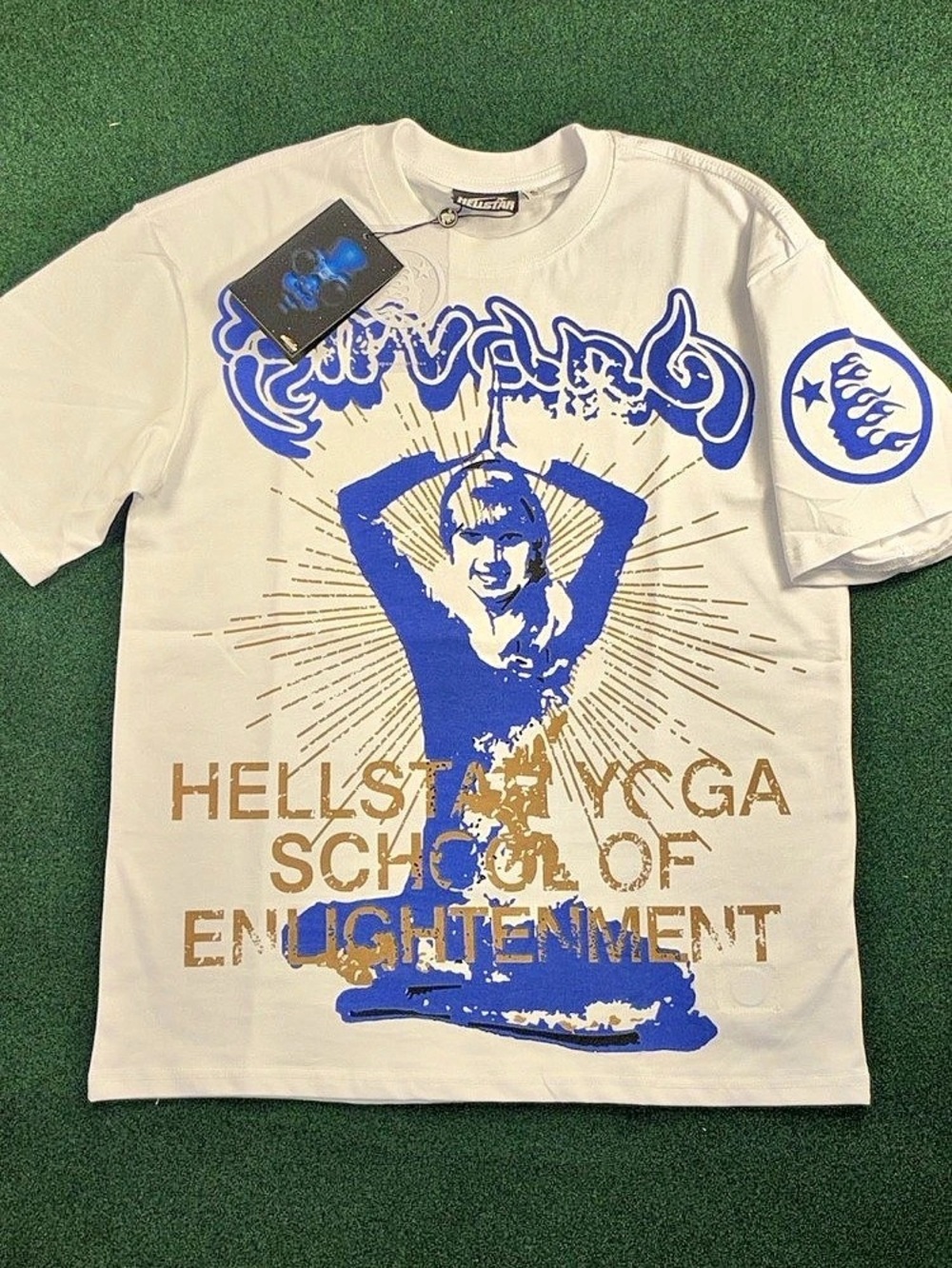 hellstar yoga t shirt